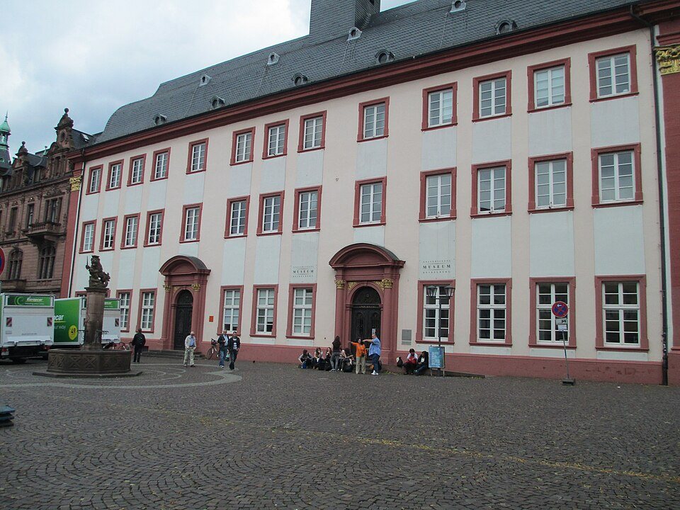 Historic Old University building in Heidelberg